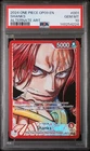 2024 ONE PIECE OP09-EMPERORS IN THE NEW WORLD ALTERNATE ART #001 SHANKS PSA 10