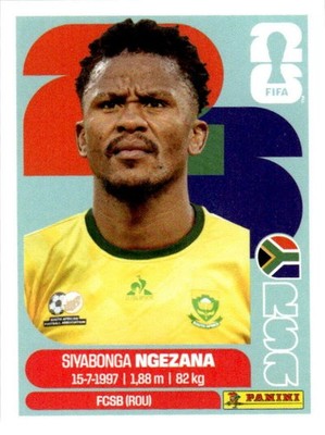 2026 Panini World Cup Stickers  #RSA8  Siyabonga Ngezana - South Africa   MLS