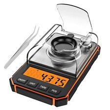 Digital Milligram Scale 50G/0.001G, Compact Mg Scale with 20G Calibration Weight