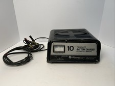 Battery Charger Schumacher Se-50ma 10 Amp Manualauto 6 12 V Tested Working
