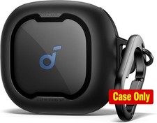 Rugged Black Case Cover for Anker Soundcore Sport X20 Earbuds, Shockproof Bumper