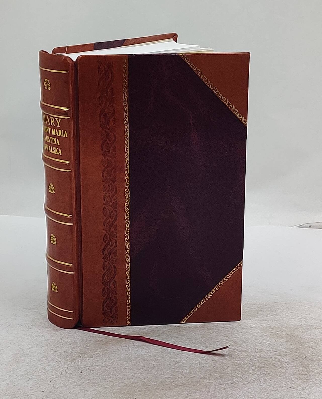 Diary Of Saint Maria Faustina Kowalska : Divine Mercy In My Soul [Leather Bound]