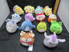 Mixed Lot Of 14 Original Squishmallows Clip-on Keychains Plush with Tags