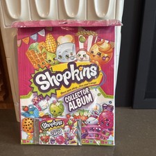 New Shopkins Collector Album  Poster With Checklist 2 Sealed Card Packs Inside