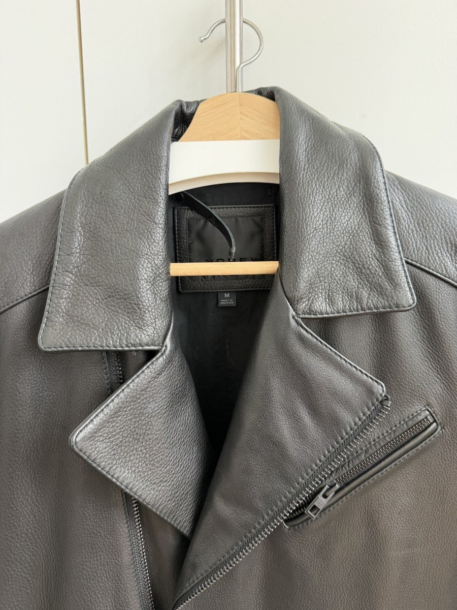 Andrew Marc Size Medium Leather Jacket Brown RN No: 54163; CA NO