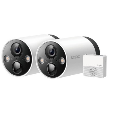 TP-Link Tapo Smart kabelloses Überwachungskamerasystem, 2-Kamerasystem