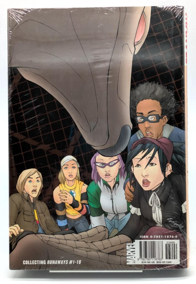 Runaways Vols 1-3 | Brian K Vaughan | Marvel HC 2006 Foto 3 de 4