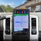 For 2009-12 RAM 1500 2500 3500 Double Din Radio Rotated Android15 Stereo CarPlay
