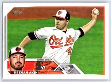 2023 Topps #617 Keegan Akin - Baltimore Orioles