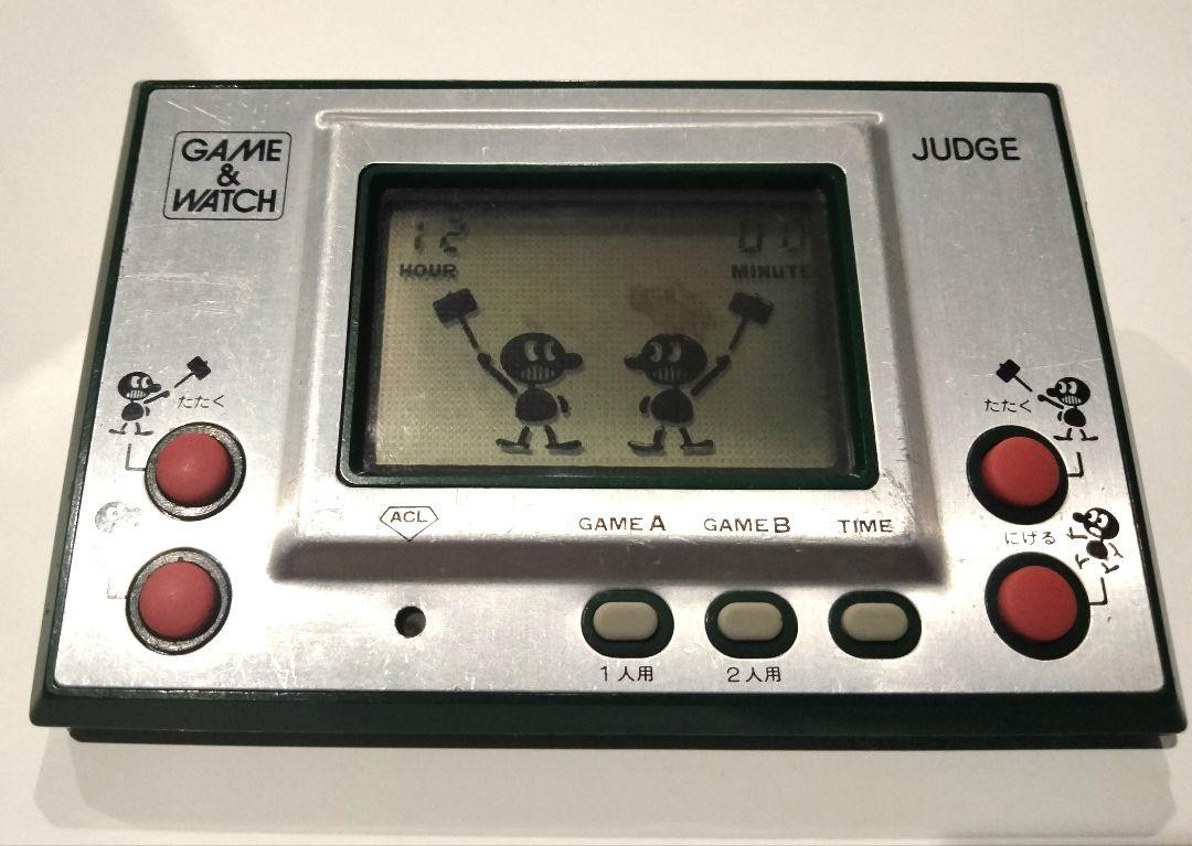 Rare Game Watch Judge Early Model Nintendo | eBay