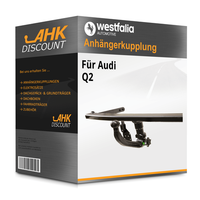für Audi Q2 06.2016-Jetzt Westfalia AnhäNgerkupplung Abnehmbar NEU