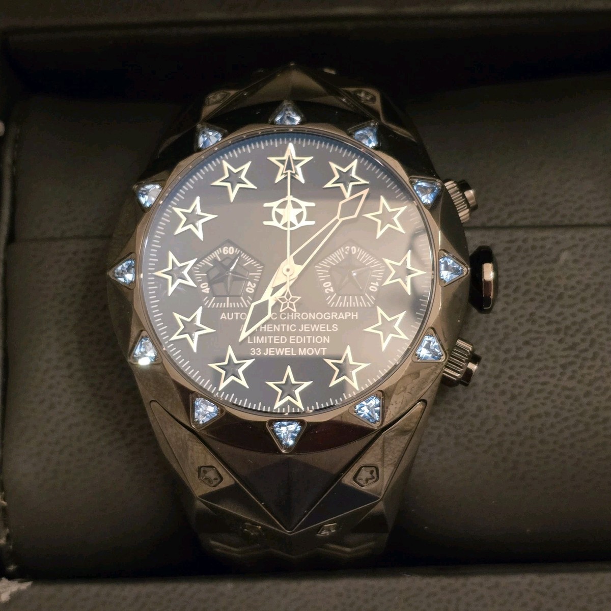 ＲＨＹＴＨＭ Super Star 30 DAY Watchstar Super Star Automatic Chronograph Watch 48mm Men's 33