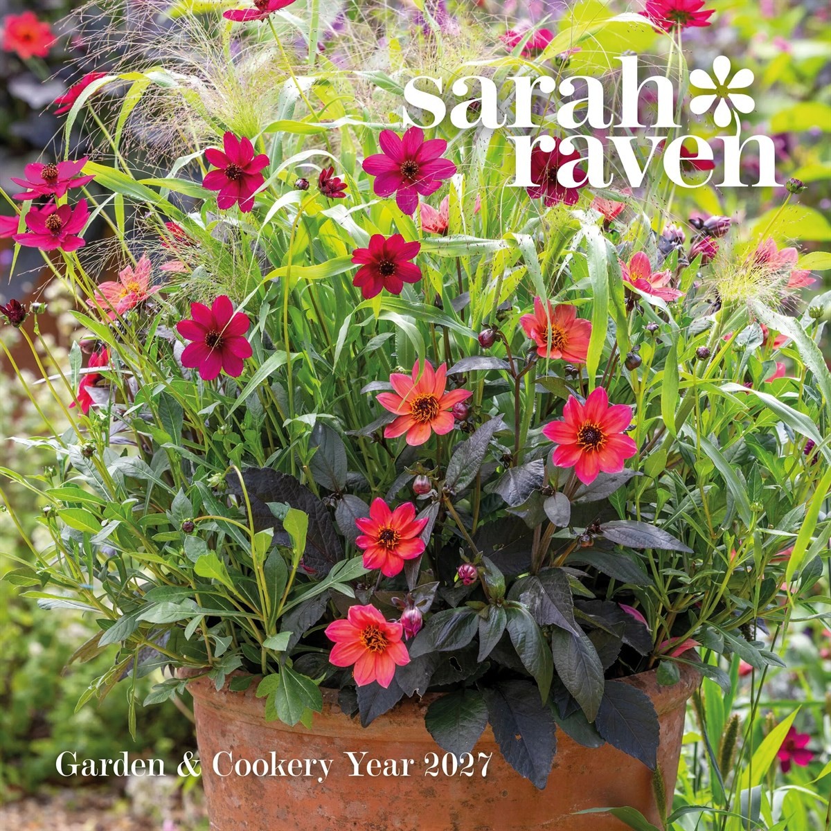 Sarah Raven, Garden And Cookery Calendar 2027, Wall Calendars, Gift