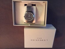 Marken Damen Uhr, schwarz Liebeskind  LT-0040-MM , neu, ovp 