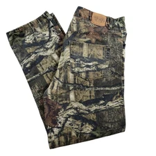 Braided River Mens Camouflage Denim Jeans 36x34 Realtree Cotton Blend Outdoor