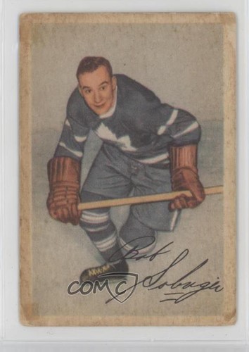 Bob Solinger #16 1953 Parkhurst card