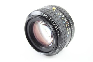 SMC Pentax A 50mm F/1.4 Manual Focus Camera Lens Working