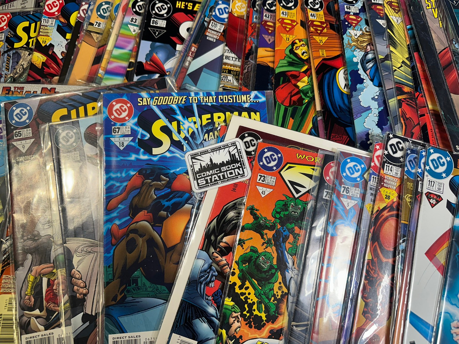 Superman Man of Steel #0-134 1994 DC Comics Raw 1st Doomsday App Complete Run CS