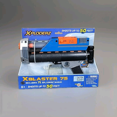 Xploderz Xblaster 75 NIB Shoots Up To 50 Feet.