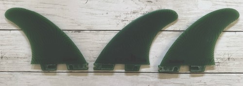 FCS II FCS 2 Carver Surfboard Fin Set Neo Glass Eco Blend Fins Thruster Medium
