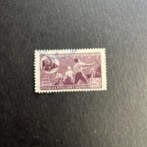 1947 Albania Sc. 401 Used $14.50