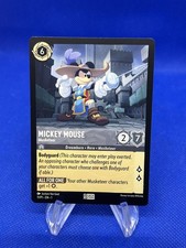 Disney Lorcana 2023 Gen Con Mickey Mouse Musketeer 11/P1 Promo Card LP