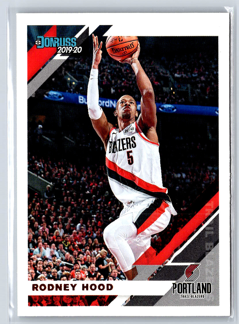 2019-20 Panini Donruss Basketball #168 Rodney Hood Trail Blazers