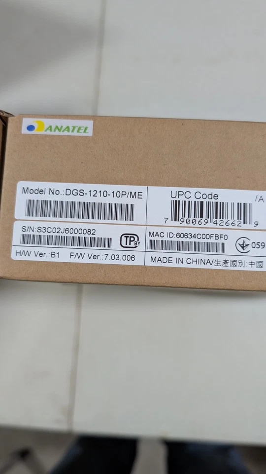 D-Link DGS-1210-10P/ME 10-Port Gigabit PoE Smart Managed Switch – Layer 2 – Rack - Image 2 of 2