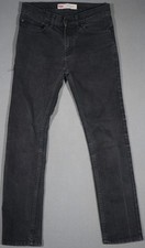 XD09439  LEVI'S  510 SKINNY LEG JEANS BOYS YOUTH sz29X29 msr 28"x28" BLACK