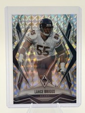2025 Panini Phoenix - Lance Briggs #90 Silver Pyramids - Chicago Bears