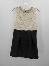 Pre-Owned Alice + Olivia Black Size 12 Short Sleeveless Dress