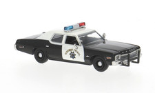 BREKINA  1974  DODGE MONACO  POLICE  CHP    HO 1/87  PLASTIC