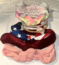 Lot of 7 Assorted Headbands and Hair Accessories for Women Girls and Ladies