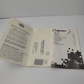 Virtual Open Tennis (Sega Saturn, 1996) With Manual *Damaged Case*