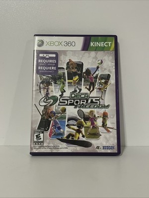 Deca Sports Freedom (Microsoft Xbox 360, 2010)- Used And tested, Requires Kinect