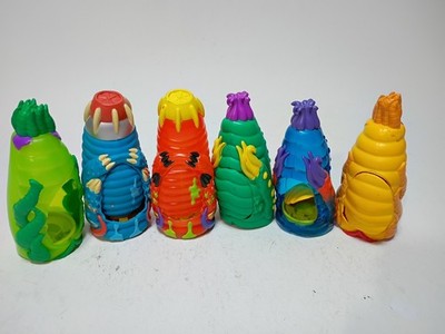 Treasure X Aliens Dissection Kit Action Figures Loose Moose Toys (Lot Of 6 ) 