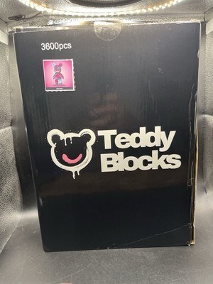 Teddy Blocks Jinx Bear 3600PCS Nano Building Block Art Figure Set New