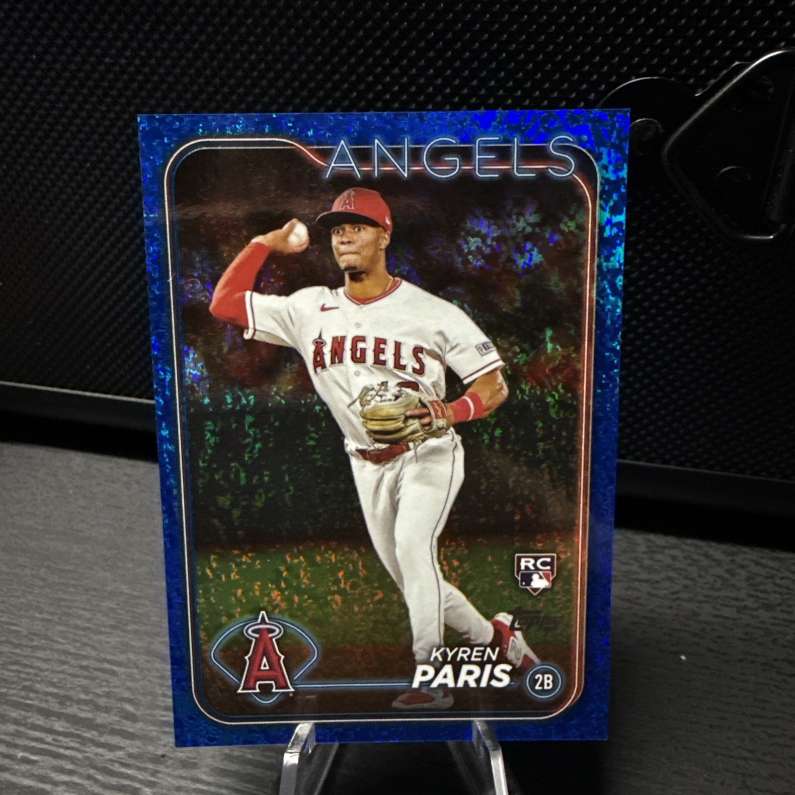 2024 Topps Series 2 - Kyren Paris #549 Blue Foil /999 (RC) Angels