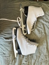 DBX Motion Figure Skates Women's White Ice Skates
