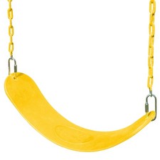 Swing-N-Slide WS 4699 27" Swing Seat with 58" Coated Chains for Backyard Swin
