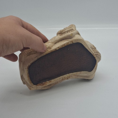 Meerschaum  hand-carved ashtray Tanzania 1980s - Picture 5 of 5