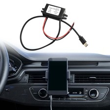 Power Adapter for Cars with USB C Output from Standard Voltage Sources