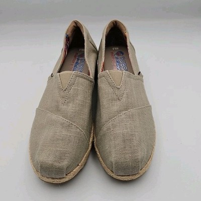 Bob's SKECHERS Memory Foam Arch Pillow Loafer Beige Women Size 8.5  Style 34101