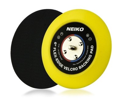 Neiko 30267A Flexible-Edge Hook-and-Loop PU Backing Pad for DA Sander Polishe...