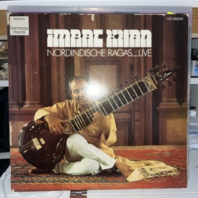 IMRAT KHAN 2 LP NORDINDISCHE RAGAS LIVE M546