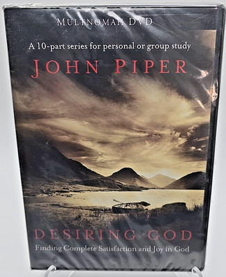 Desiring God Finding Complete Satisfaction and Joy by John Piper (DVD, 2010) NEW