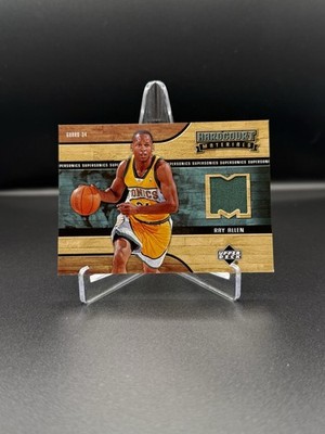 2006-07 Upper Deck Hardcourt - Hardcourt Materials Ray Allen #HM-RA (MEM)
