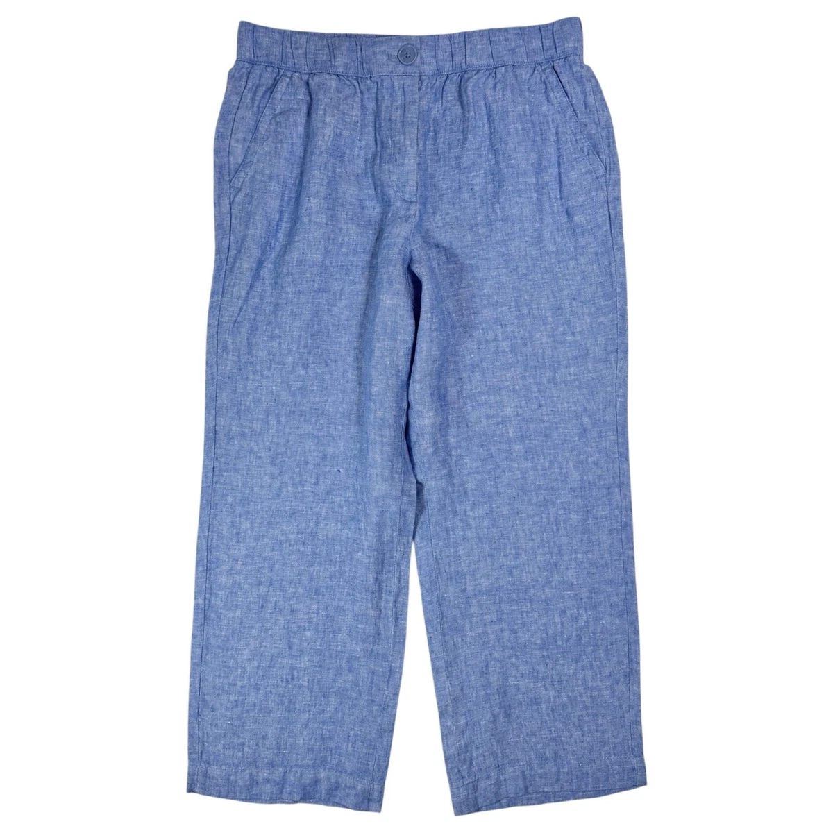Talbots Blue Linen Pants for Women for sale | eBay display picture 1