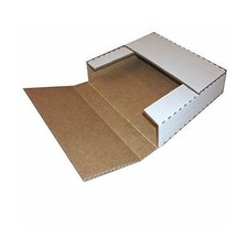 100 LP Premium Record Album Mailers Book Box Variable Depth Laser Disc Mailers