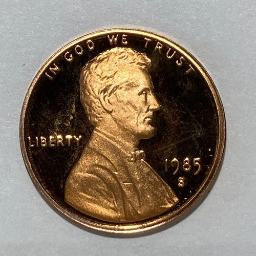 1985-S Proof Lincoln Wheat Cent